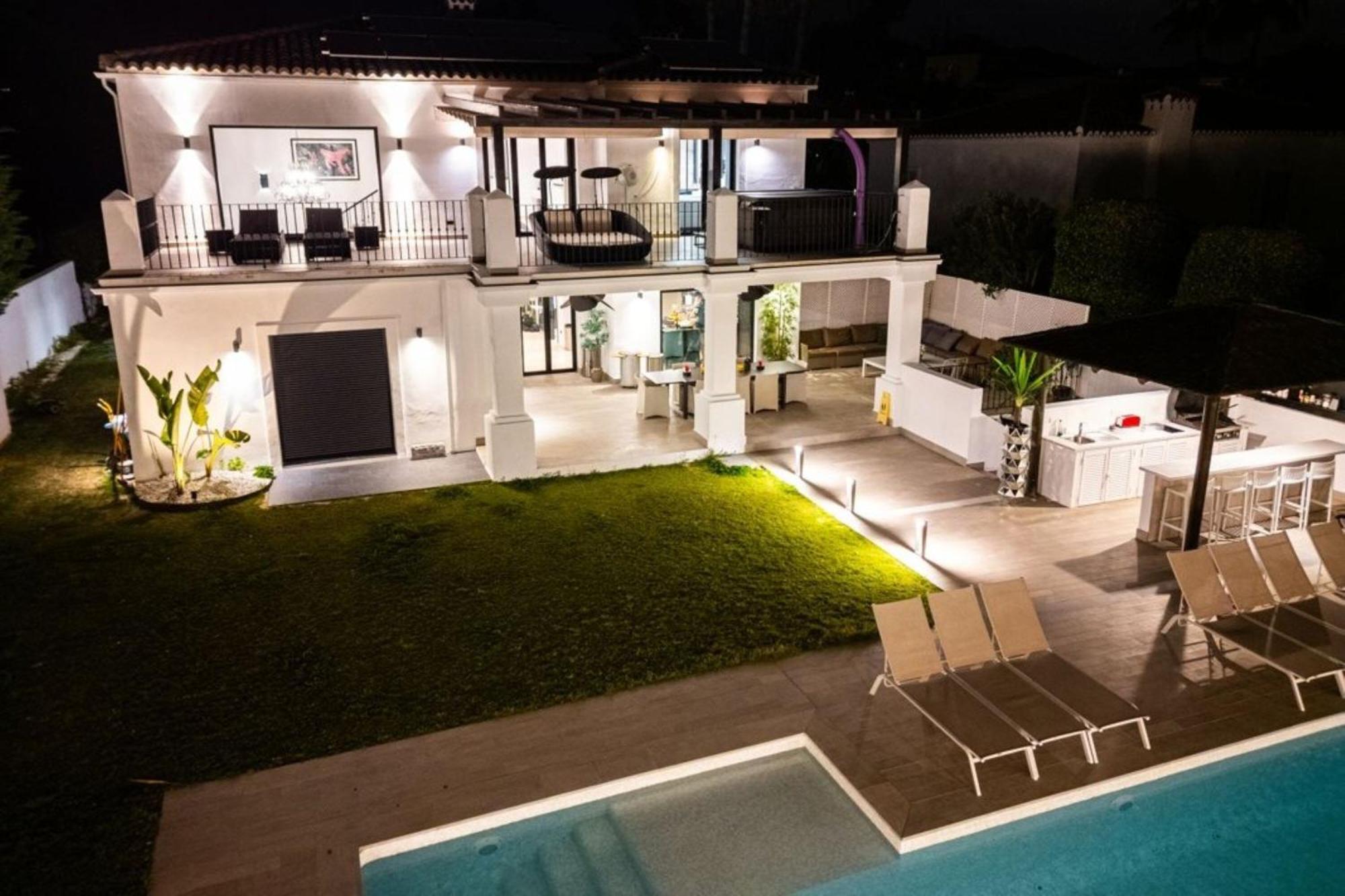 Villa New Zacaluca Pool Sauna & Gym Marbella Exterior foto