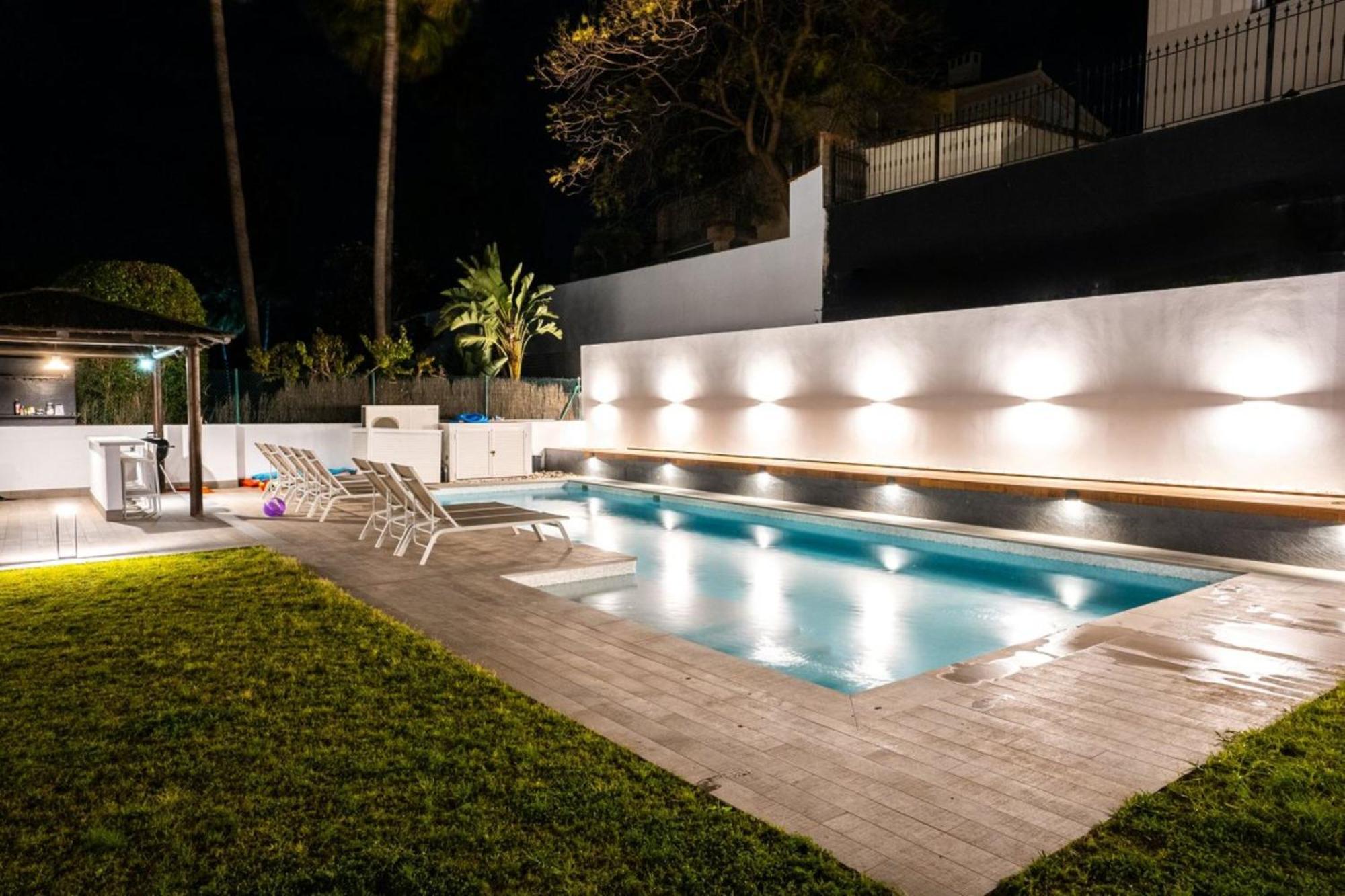 Villa New Zacaluca Pool Sauna & Gym Marbella Exterior foto
