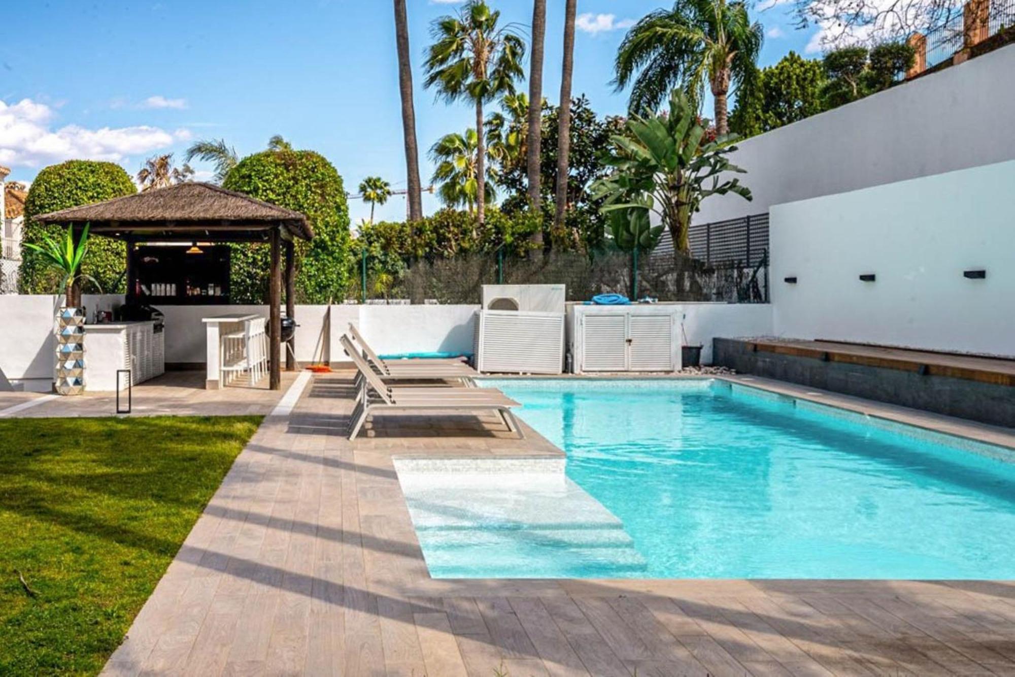 Villa New Zacaluca Pool Sauna & Gym Marbella Exterior foto