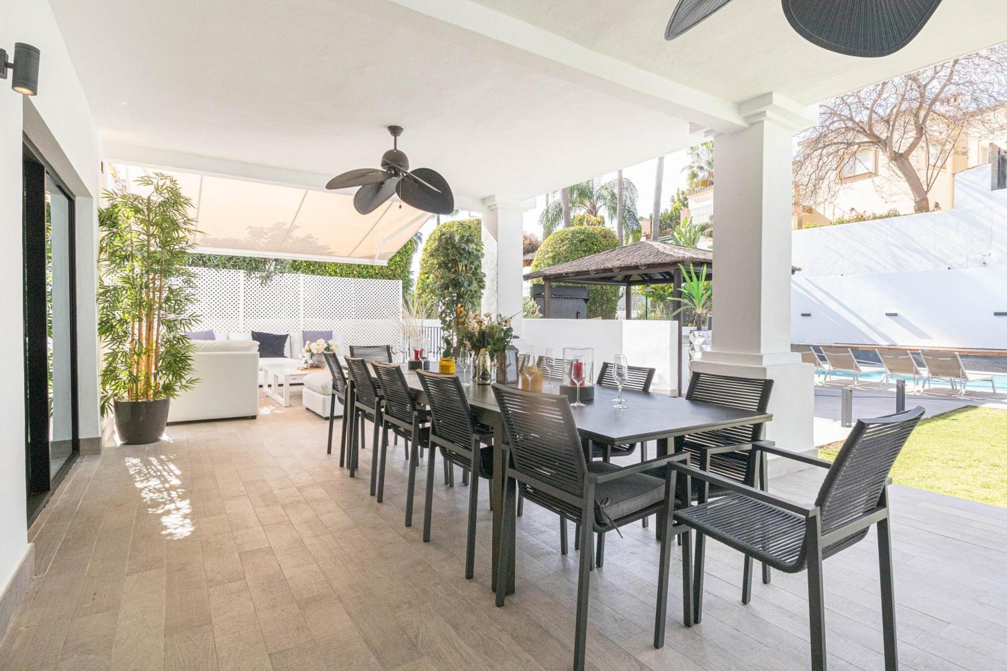 Villa New Zacaluca Pool Sauna & Gym Marbella Exterior foto