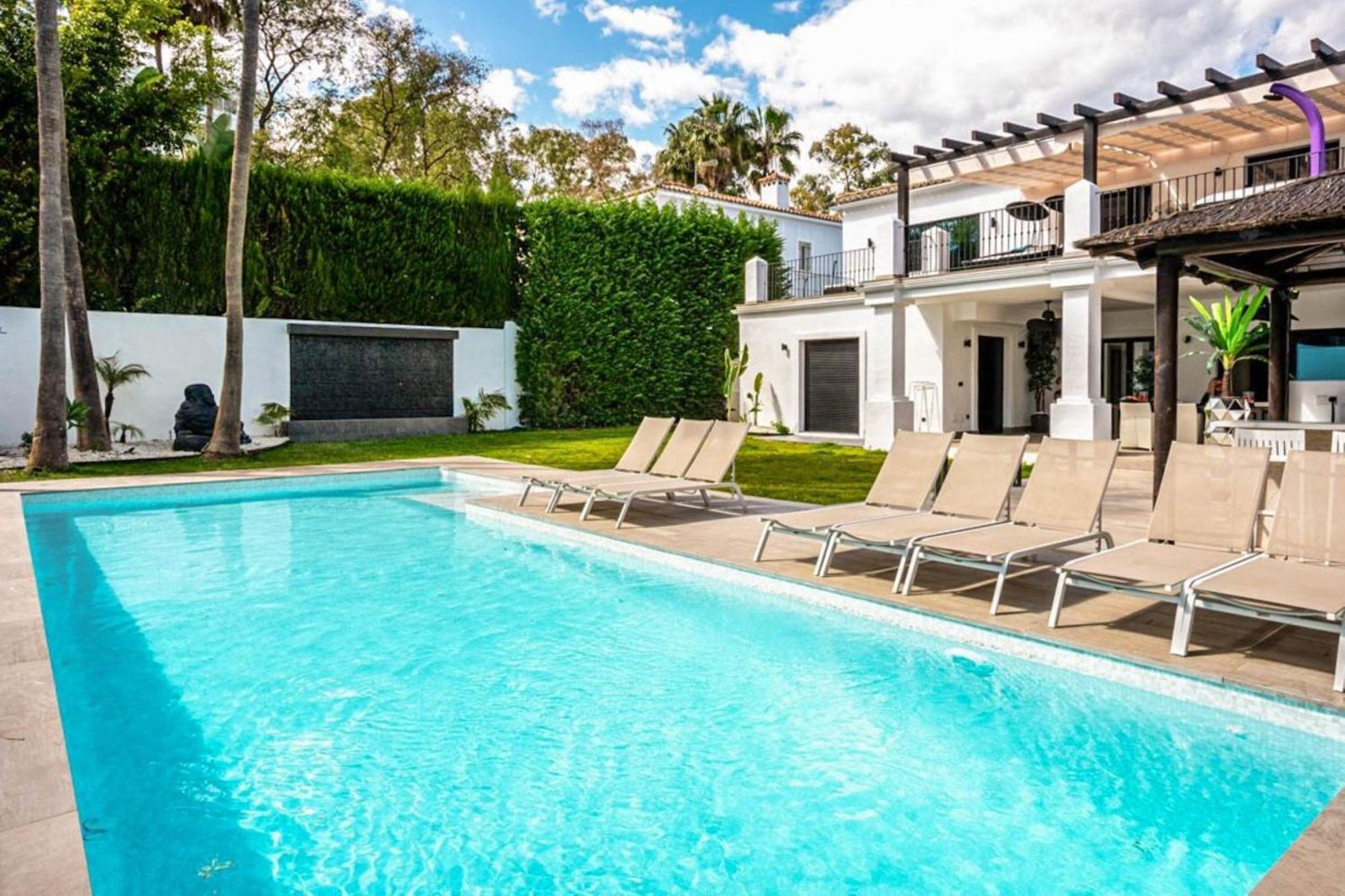 Villa New Zacaluca Pool Sauna & Gym Marbella Exterior foto
