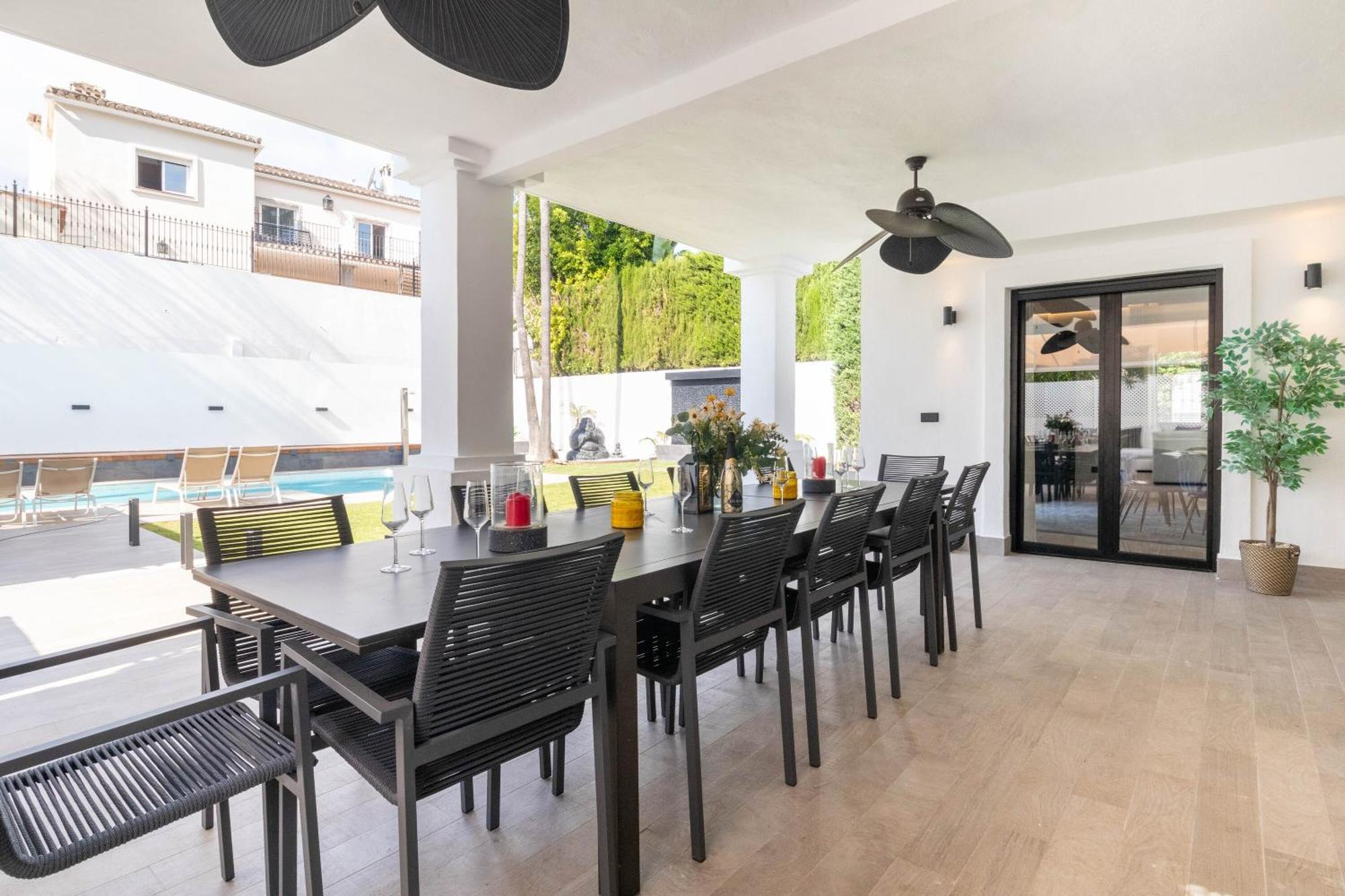 Villa New Zacaluca Pool Sauna & Gym Marbella Exterior foto