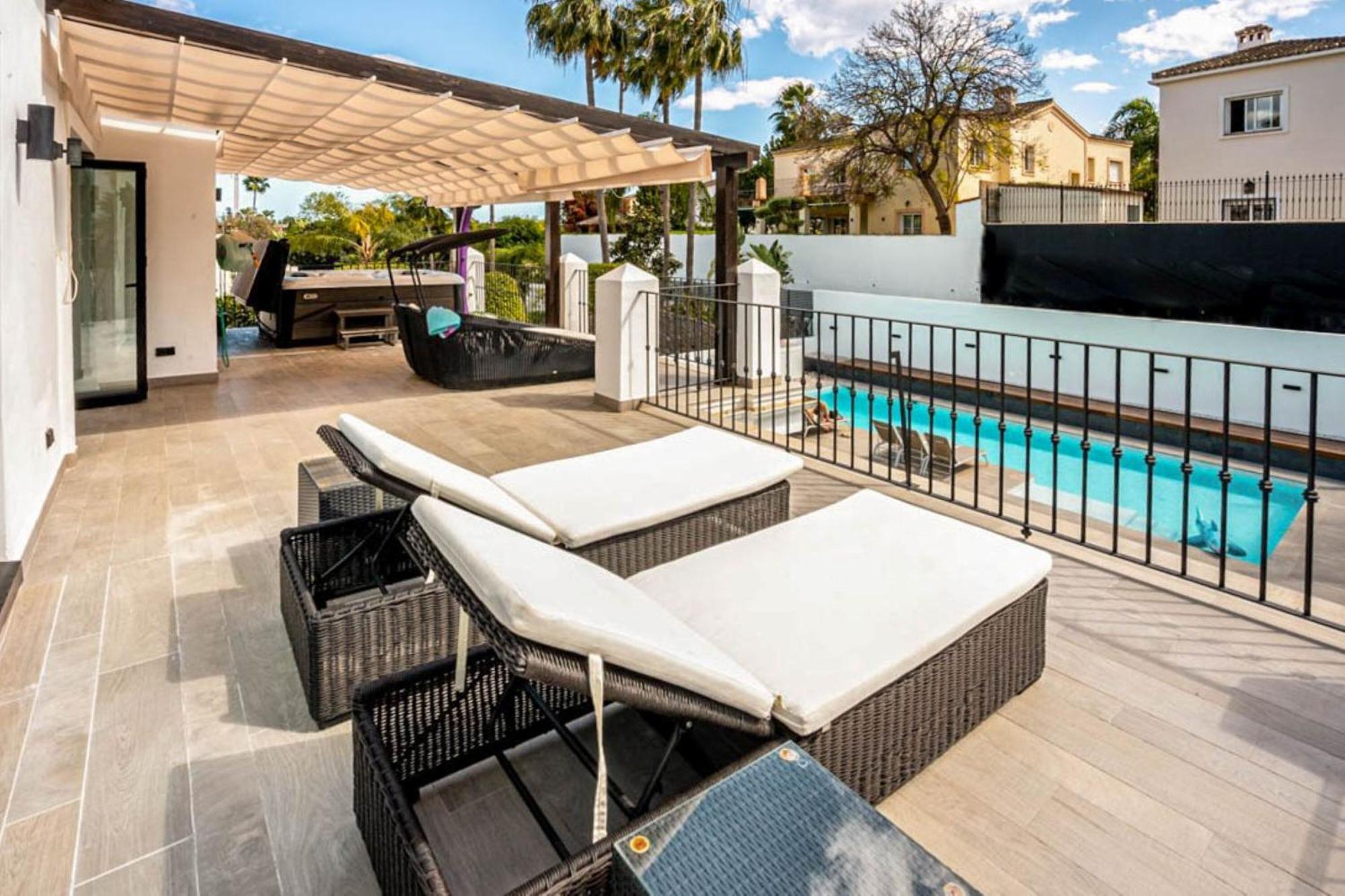 Villa New Zacaluca Pool Sauna & Gym Marbella Exterior foto